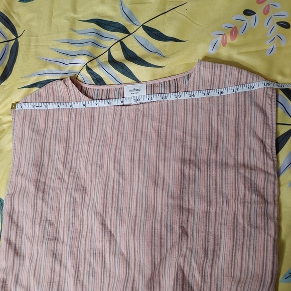 Aritzia Wilfred Striped Linen Tunic Size XXS - Picture 9 of 12